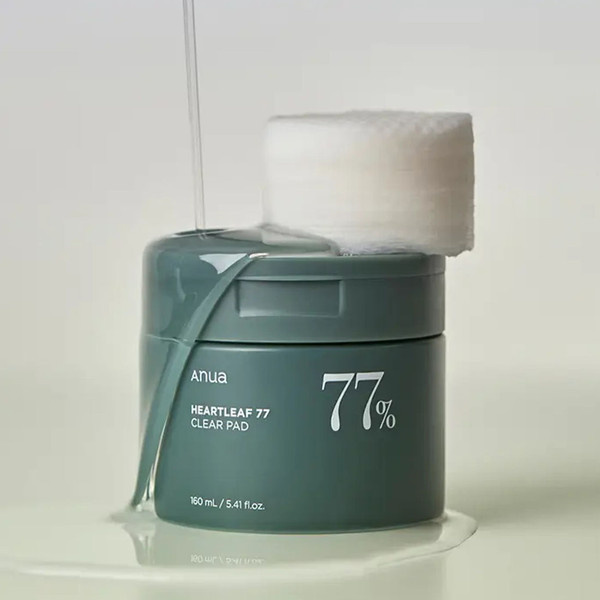 Anua Heartleaf 77% Toner Pad - Kojące Płatki Tonizujące - 70 szt.