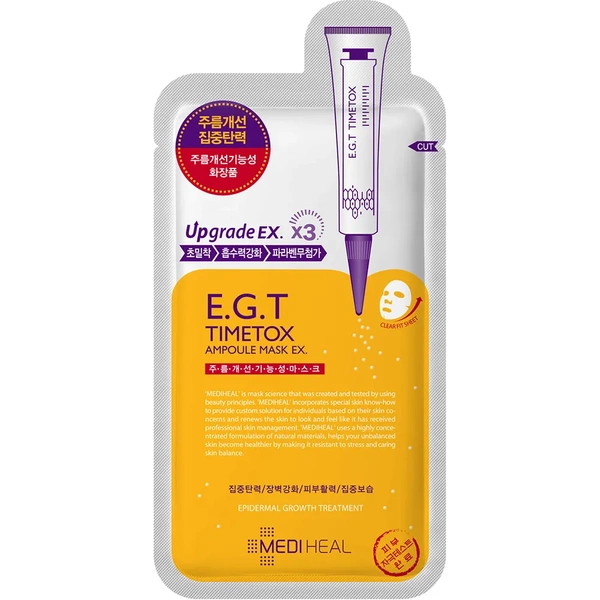 Mediheal Ampoule E.G.T. Timetox - Odmładzająca Przeciwzmarszczkowa Maska w Płachcie 25ml