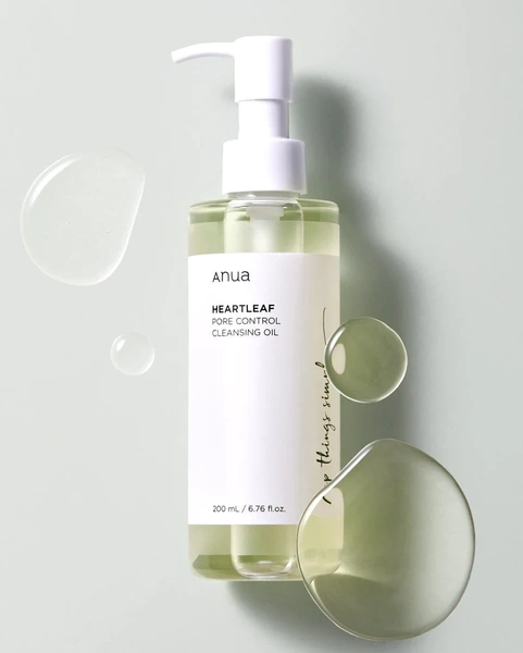 Anua Heartleaf Pore Control Cleansing Oil - Olejek do Oczyszczania Twarzy 200ml