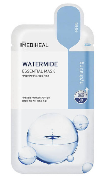 Mediheal Watermide Essential - Bambusowa Nawilżająca Maseczka w Płachcie 24ml