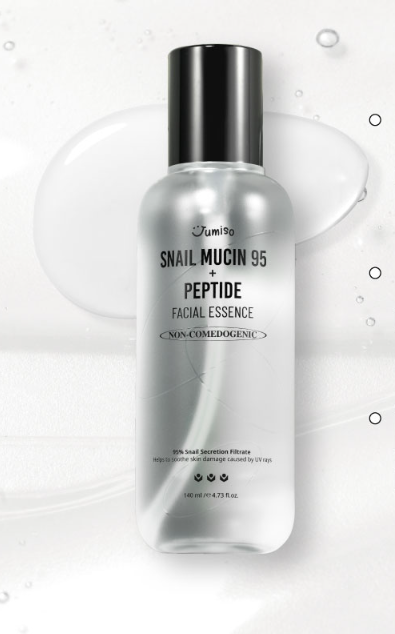 Jumiso Snail Mucin 95 + Peptide Essence - Regenerująca Esencja do Twarzy 140ml