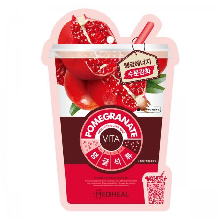 Mediheal Vita Pomegrante - Nawilżająca Maseczka w Płachcie 20ml