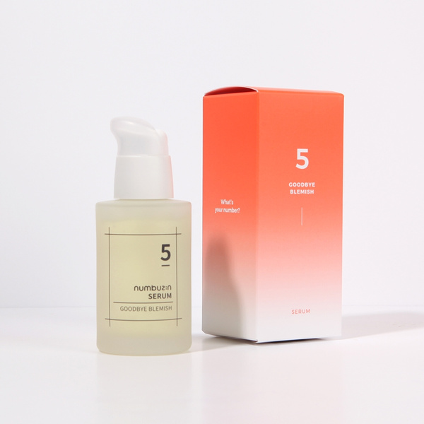 Numbuzin No.5 Goodbye Blemish Serum - Doskonałe Serum na Niedoskonałości 50ml