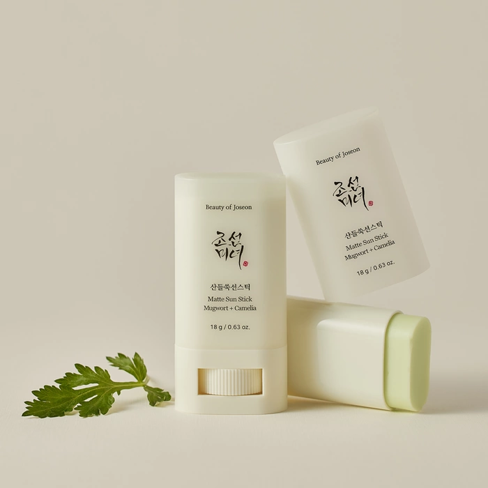 Beauty of Joseon Matte Sun Stick: Mugwort+Camelia SPF50+ Matowy Sztyft Przeciwsłoneczny 18g