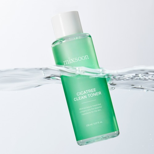 Mixsoon Cicatree Clean Toner - Tonik z Wąkrotką i Kwasami AHA/BHA/PHA 150ml