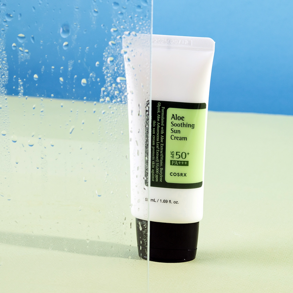 COSRX Aloe Soothing Sun Cream - Nawilżający Krem Przeciwsłoneczny SPF50+ 50ml