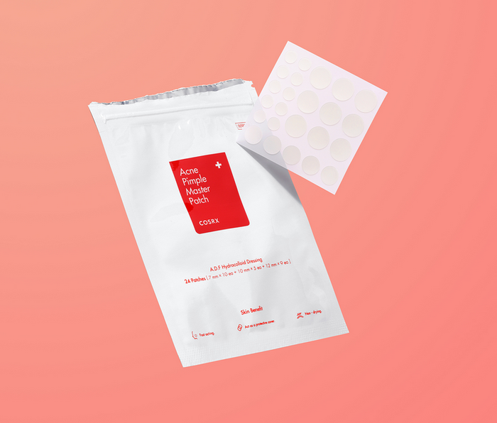 COSRX Acne Pimple Master - Plasterki Na Wypryski Różnych Rozmiarów 24szt.