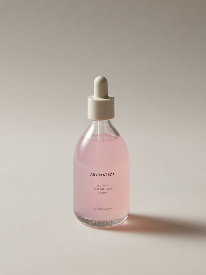 Aromatica  Reviving Rose Infusion Serum - Serum Różane do Twarzy - 100ml