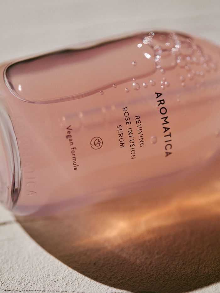 Aromatica  Reviving Rose Infusion Serum - Serum Różane do Twarzy - 100ml