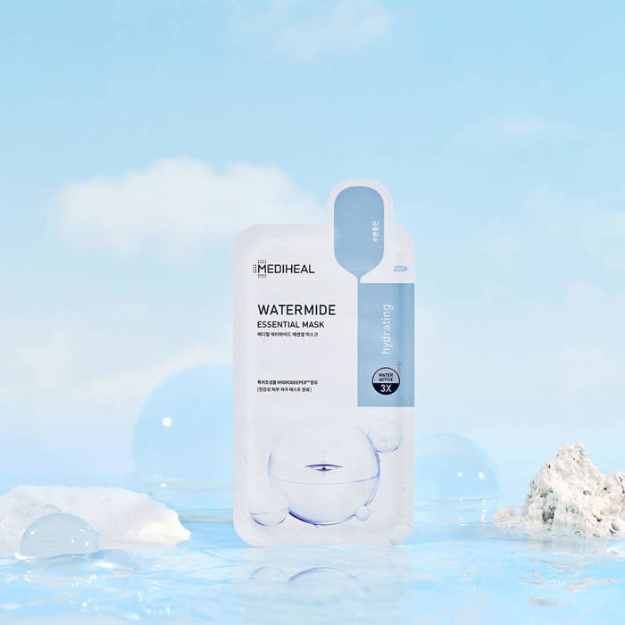 Mediheal Watermide Essential - Bambusowa Nawilżająca Maseczka w Płachcie 24ml
