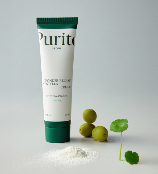 Purito Seoul Wonder Releaf Centella Cream - Łagodzący Krem z Ekstraktem z Wąkrotki Azjatyckiej 50 ml