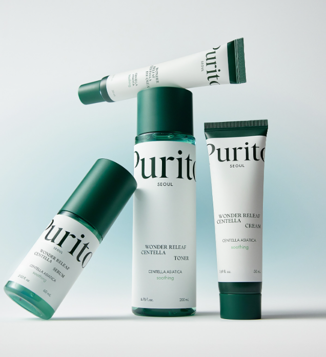 Purito Seoul Wonder Releaf Centella Serum - Łagodzące Serum z Ekstraktem z Wąkrotki Azjatyckiej 60ml