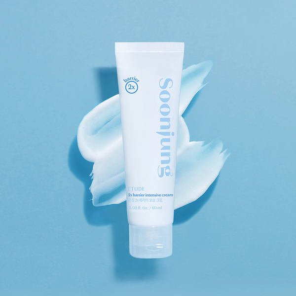 Etude House Soon Jung 2xBarrier Intensive Cream- Intensywnie Nawilżający Krem do Twarzy 60ml
