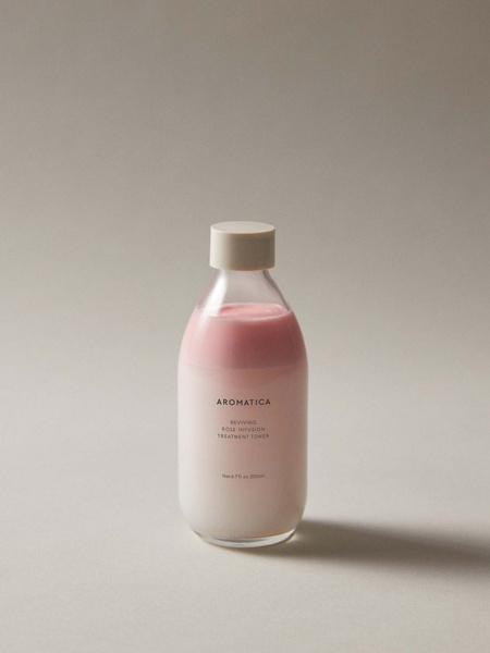 Aromatica Reviving Rose Infusion Treatment Toner - Kojący Tonik Różany - 200ml