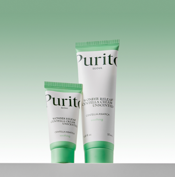 Purito Seoul Wonder Releaf Centella Cream Unscented - Krem z Ekstraktem z Wąkrotki 15ml