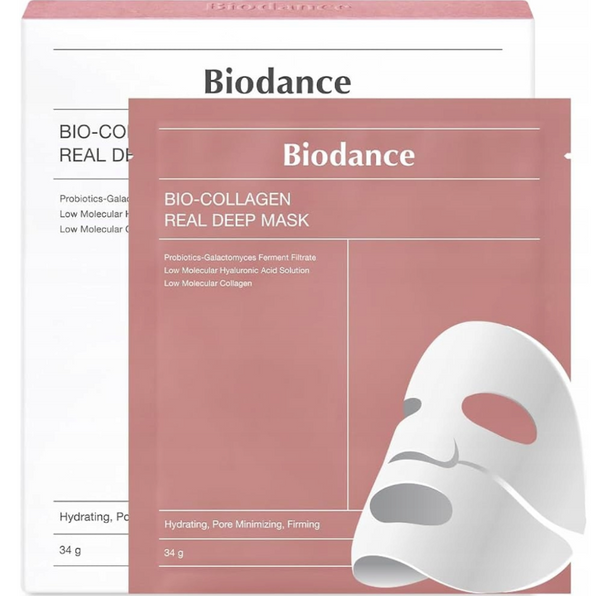 Bio-Collagen Real Deep Mask Sheet - Całonocna Maska Kolagenowa 34g