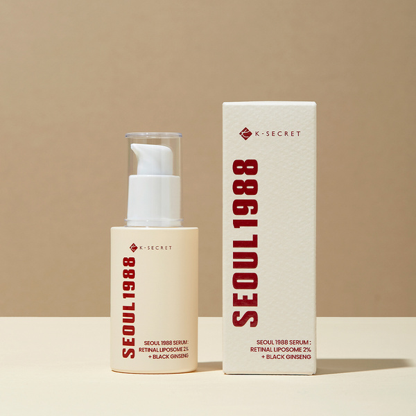 K-SECRET SEOUL 1988 Serum : Retinal Liposome 2% + Black Ginseng - Serum Ujędrniające z Retinalem 30ml