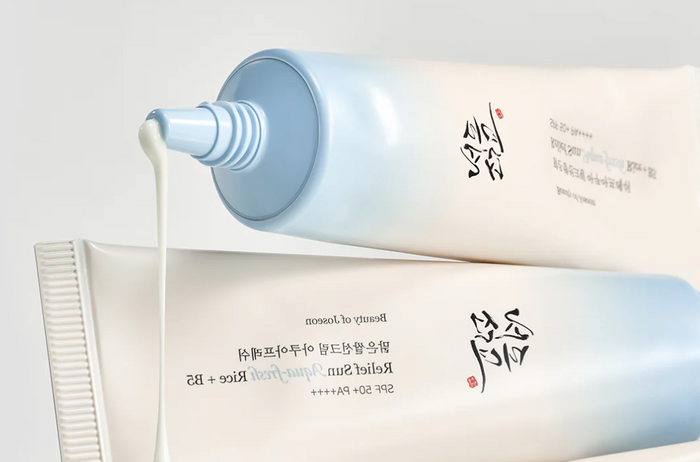 Beauty Of Joseon Relief Sun Aqua-Fresh: Rice + B5 - Przeciwsłoneczny Krem do Twarzy z ekstraktem ryżowym SPF50+ 50ml