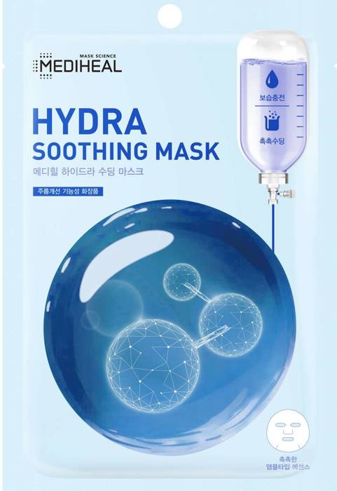 Mediheal Hydra Soothing Mask - Nawilżająca Maseczka w Płachcie 20ml