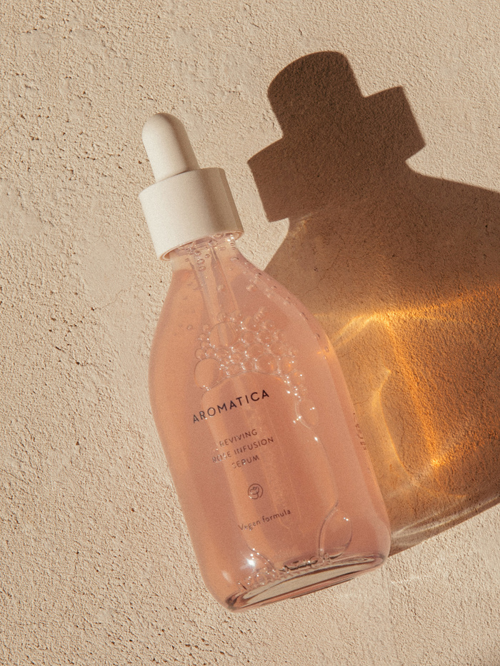 Aromatica  Reviving Rose Infusion Serum - Serum Różane do Twarzy - 100ml