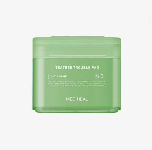 Mediheal Teatree Trouble Pad - Płatki Tonujące na Przebarwienia i Trądzik 100szt.