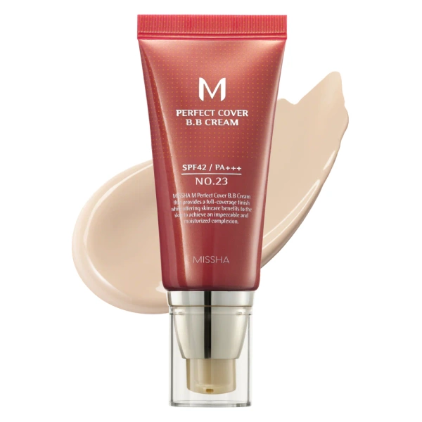 MISSHA M Perfect Cover BB Cream SPF42/PA+++ - Kryjący Krem BB No.23 Natural Beige 50ml