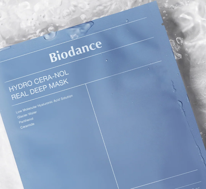 Biodance Hydro Cera-nol Real Deep Mask - Nawilżająca Maska do Twarzy 34g