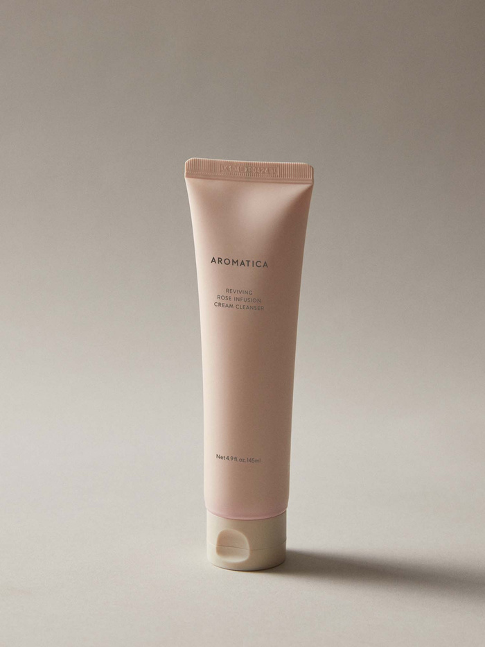 Aromatica Reviving Rose Infusion Cream Cleanser - Kremowy Żel Różany - 145ml