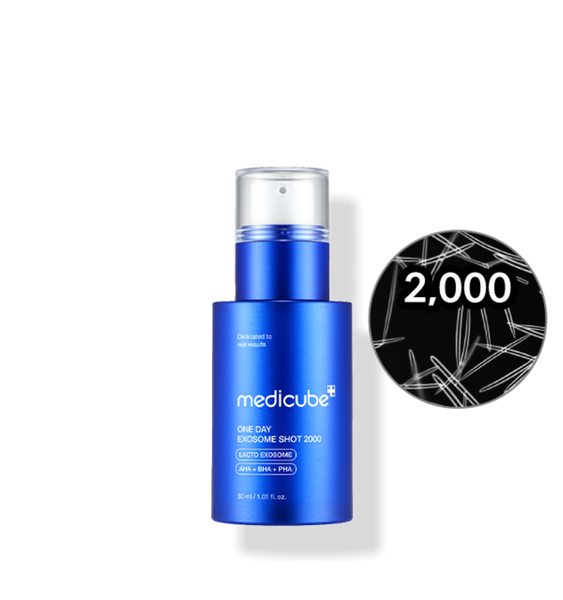 Medicube One Day Exosome Shot Pore Ampoule 2000 - Rewitalizujące Serum z Mikroigłami 30ml