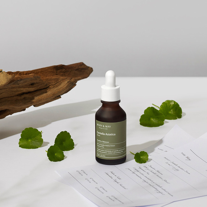 Mary&May Centella Asiatica Serum - Kojące Serum Do Twarzy z Wąkrotą Azjatycką - 30ml