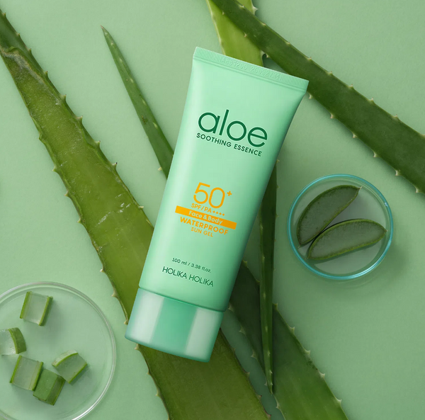 Holika Holika Aloe Waterproof Sun Gel SPF50+ - Przeciwsłoneczny Krem 100ml