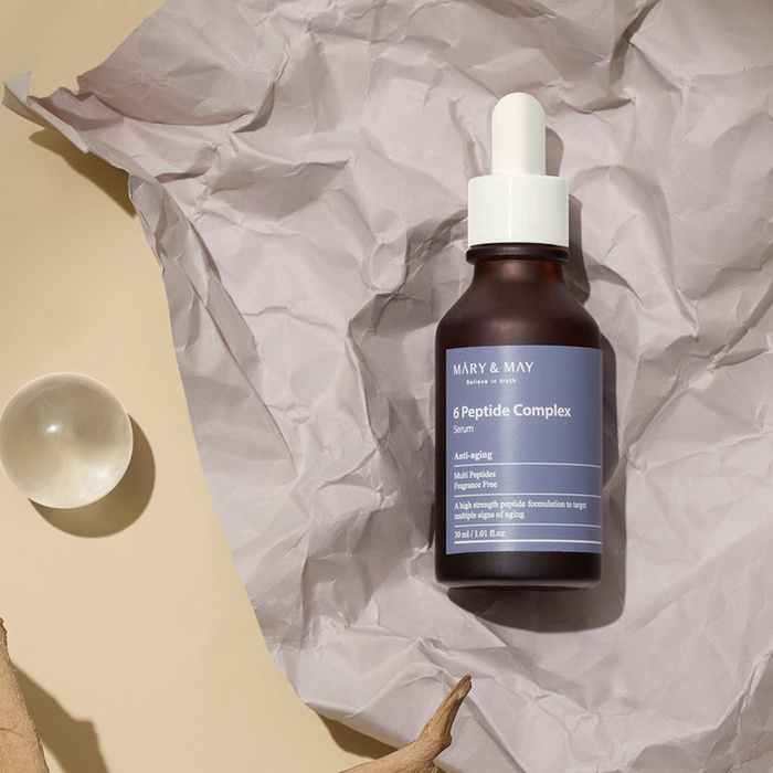 Mary&May 6 Peptide Complex Serum - Serum Przeciwstarzeniowe z Kompleksem Peptydów 30ml