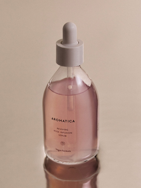 Aromatica  Reviving Rose Infusion Serum - Serum Różane do Twarzy - 100ml