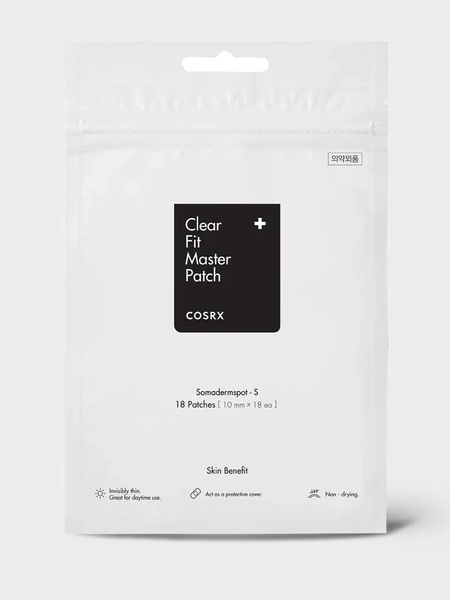 COSRX Clear Fit Master Patch - Maskujące Plastry na Wypryski 18szt.