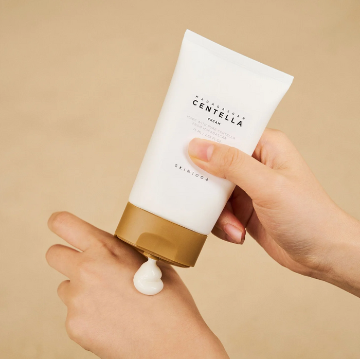 Skin1004 Madagascar Centella Cream - Nawilżający krem z wąkrotą azjatycką 75 ml