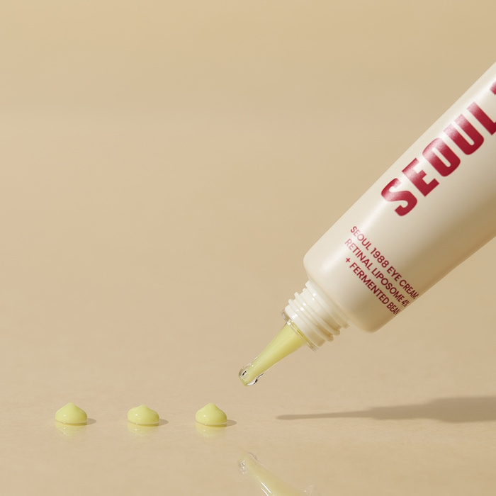 K-SECRET SEOUL 1988 Eye Cream : Retinal Liposome 4% + Fermented Bean - Ujędrniający Krem pod Oczy z Retinalem 30ml 