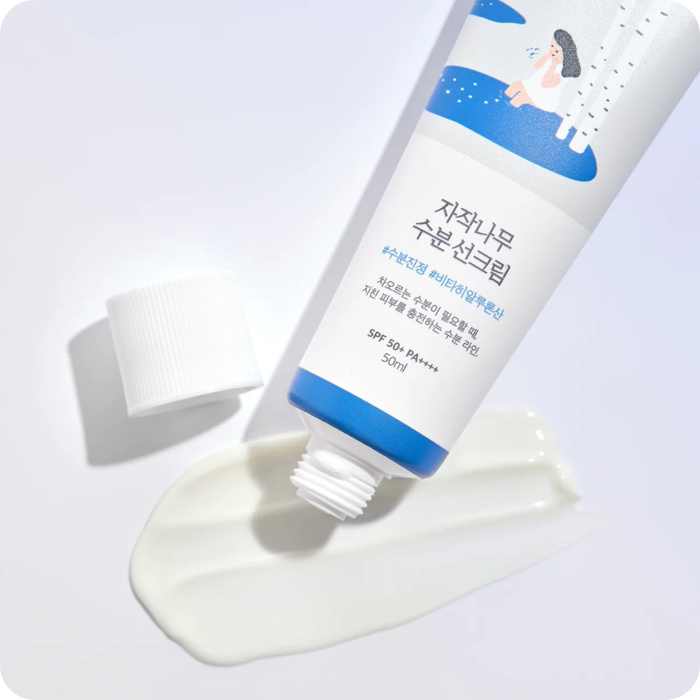 Round Lab Birch Juice Moisturizing Sun Cream - Nawilżający Krem Przeciwsłoneczny 50ml