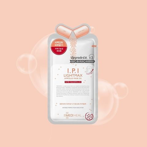 Ampoule I.P.I. Light Max - Rozświetlająca Maseczka w Płachcie 27ml