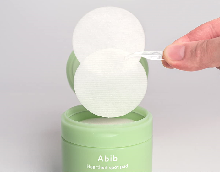 Abib Heartleaf Spot Pad Calming Touch - Kojące Płatki do Twarzy 80 szt