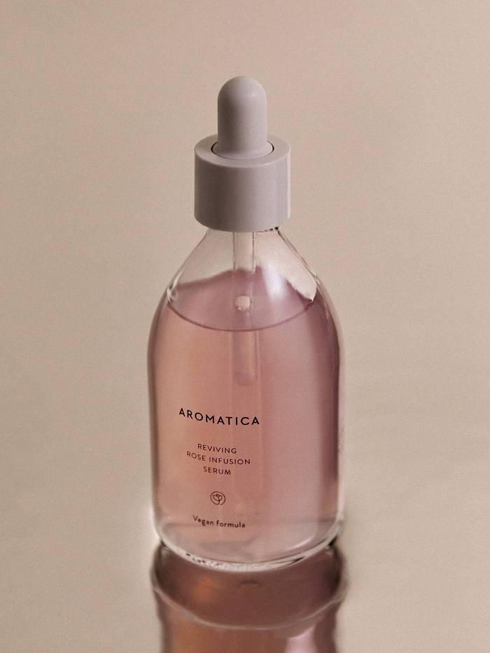 Aromatica  Reviving Rose Infusion Serum - Serum Różane do Twarzy - 100ml