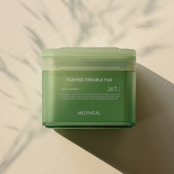 Mediheal Teatree Trouble Pad - Płatki Tonujące na Przebarwienia i Trądzik 100szt.