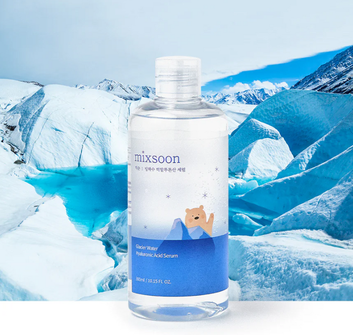Mixsoon Glacier Water Hyaluronic Acid Serum - Serum z Kwasem Hialuronowym 300ml