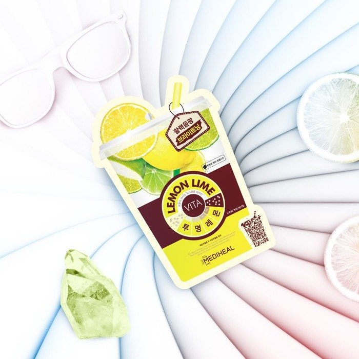Mediheal Vita Lemon Lime - Rozświetlająca Maseczka w Płachcie 20ml