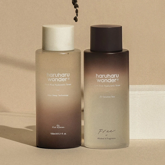 Haruharu Wonder Black Rice Hyaluronic Toner for Sensitive Skin - Bezzapachowy Tonik 300ml