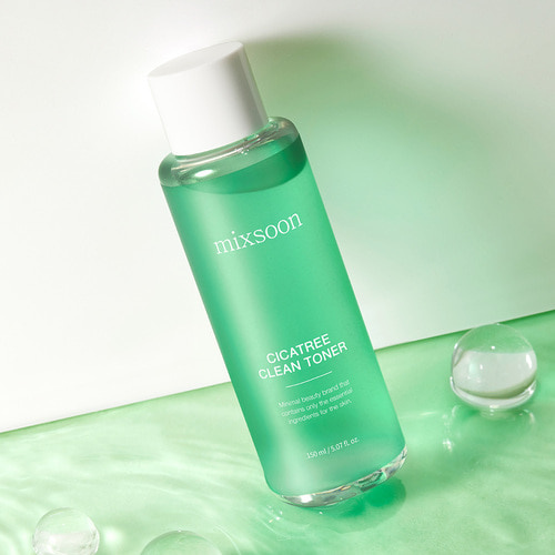 Mixsoon Cicatree Clean Toner - Tonik z Wąkrotką i Kwasami AHA/BHA/PHA 150ml