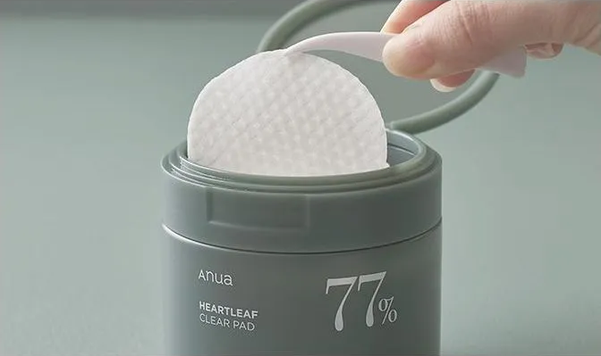 Anua Heartleaf 77% Toner Pad - Kojące Płatki Tonizujące - 70 szt.