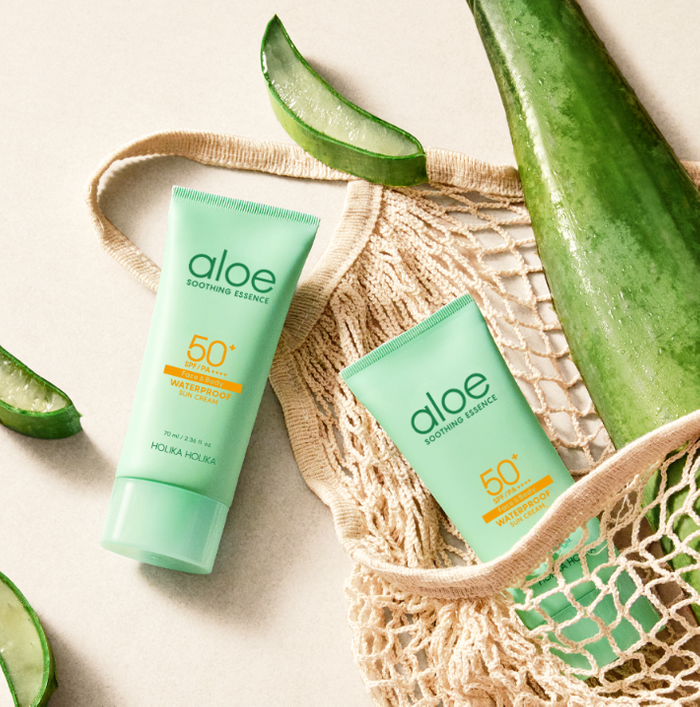 Holika Holika Aloe Waterproof Sun Gel SPF50+ - Przeciwsłoneczny Krem 100ml