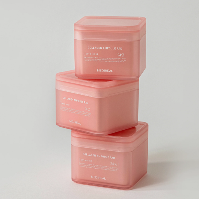 Mediheal Collagen Ampoule Pad - Kolagenowe Płatki Tonujące 100szt.
