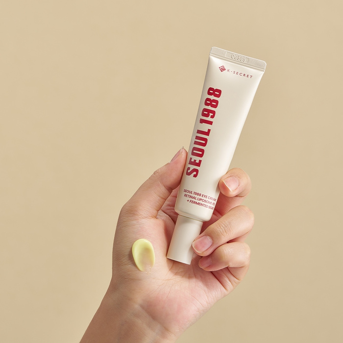 K-SECRET SEOUL 1988 Eye Cream : Retinal Liposome 4% + Fermented Bean - Ujędrniający Krem pod Oczy z Retinalem 30ml 