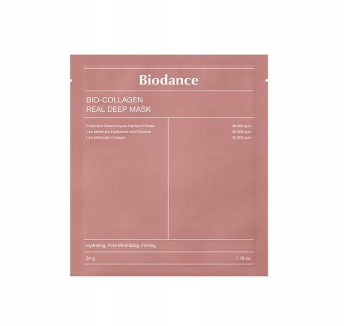 Bio-Collagen Real Deep Mask Sheet - Całonocna Maska Kolagenowa 34g